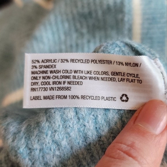 1989 Inspired Light Blue Button Down Cardigan S - Picture 4 of 5